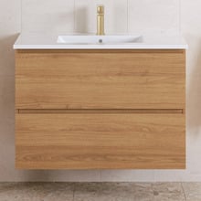 Elemental Plus 900mm Freestanding Single Vanity with Removable Kickboard
